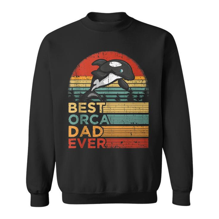 Best Orca Dad Ever Funny Vintage Orca Father’S Day Tank Top Sweatshirt