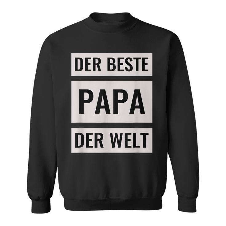 Bester Papa Der Welt Sweatshirt, Geschenkidee zum Vatertag