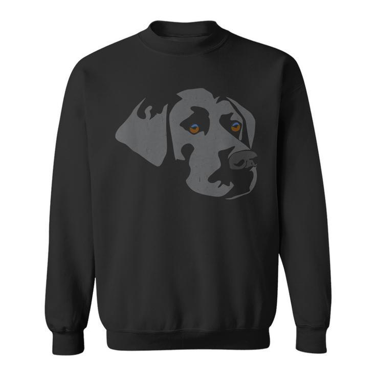 Black Lab Dog Dad  Best Gifts In The City Sweatshirt