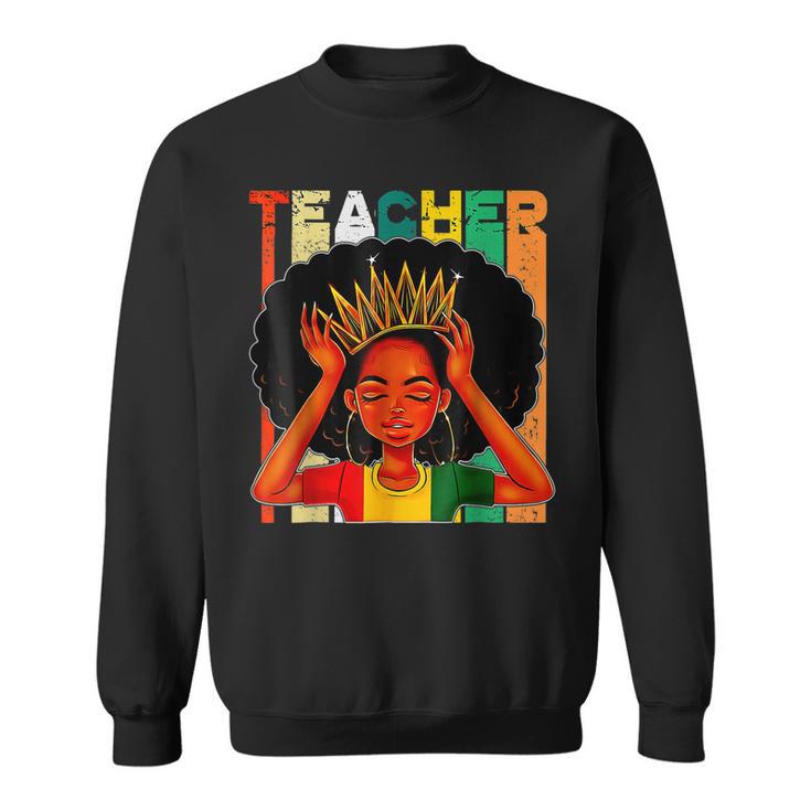 Proud African American Melanin Afro Girl Youth Sweatshirt Black Queen I Am Who I Am Your Approval Isn't Needed TS11