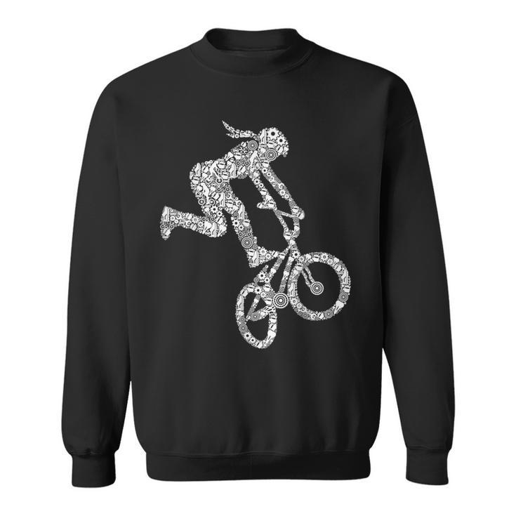 Bmx Mädchen Bike Stunt Kinder Sweatshirt