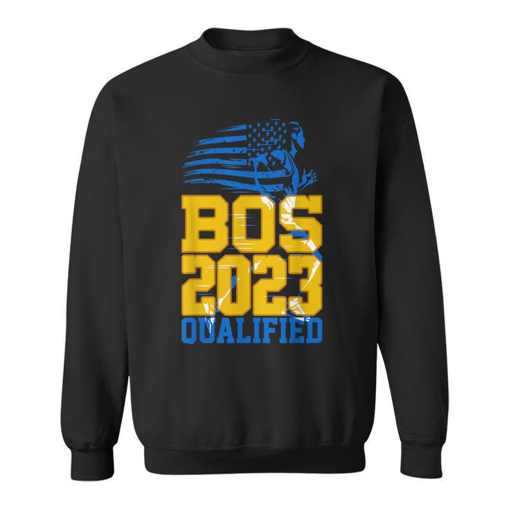 Boston 2023 Marathon Training & Qualified  Sweatshirt