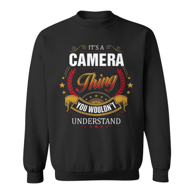 Camera  Family Crest Camera  Camera Clothing Camera T Camera T Gifts For The Camera  Sweatshirt