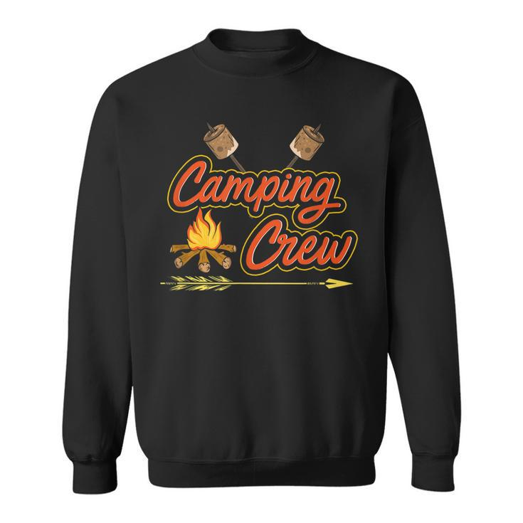 Camping Matching For Family Camper Group Camping Crew  Sweatshirt