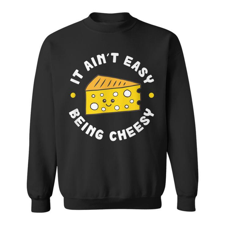 Cheese Cheddar Cheesy Kawaii  Sweatshirt