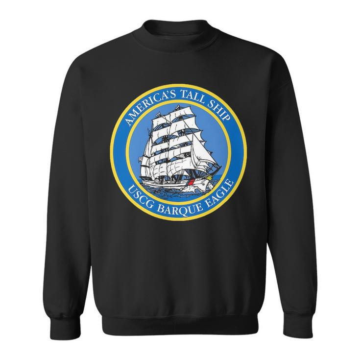 Coast Guard Barque Eagle Shield Sweatshirt