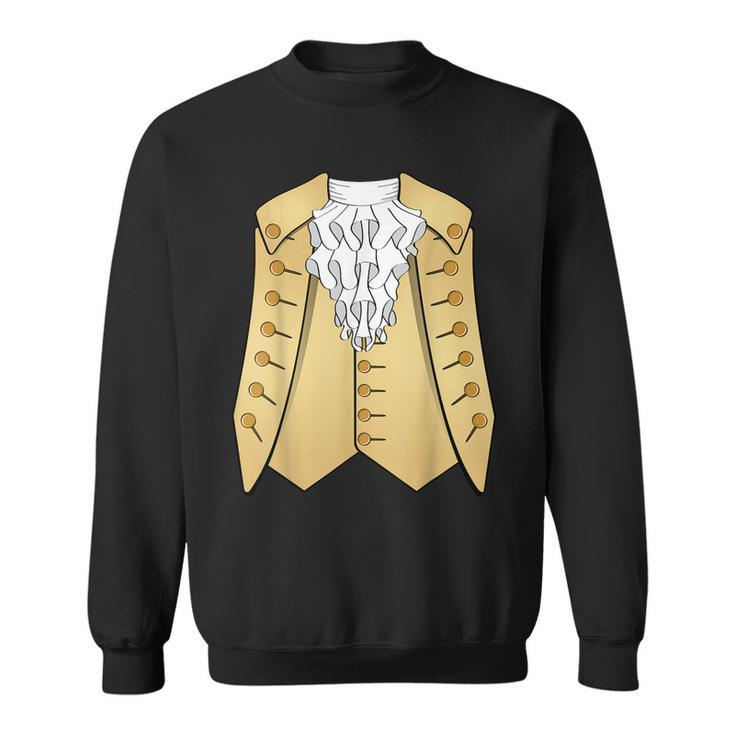 Colonial 18Th Century Historic America Aristocrat Costume  Sweatshirt