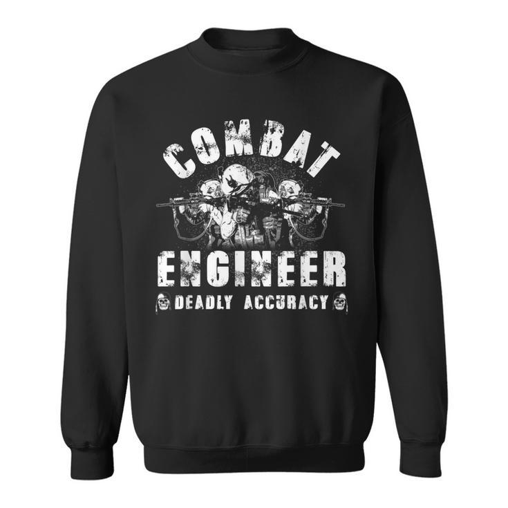 Combat Engineer Accurate Usa Military Sapper Sweatshirt