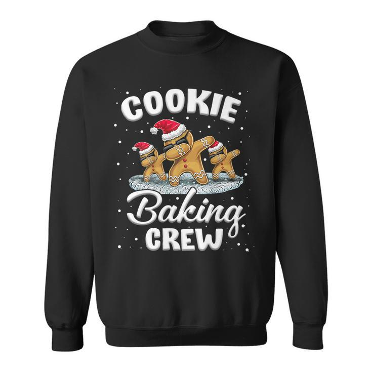 Cookie Baking Crew Family Christmas Gingerbread Santa Hat   V2 Men Women Sweatshirt Graphic Print Unisex