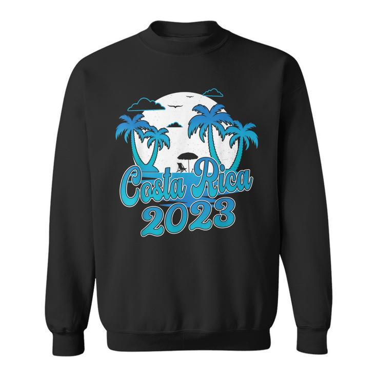 Costa Rica 2023 Family Matching Vacation Beach Souvenir Sweatshirt