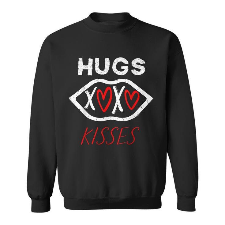 Cute Xoxo Hugs Kisses Valentines Day Couple Matching  Sweatshirt