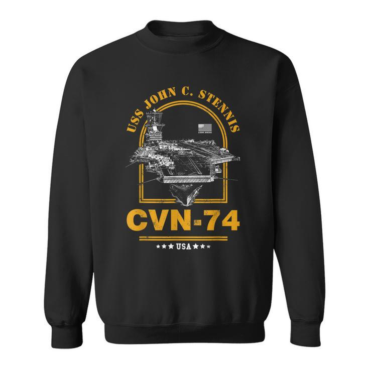 Cvn-74 Uss John C Stennis  Sweatshirt