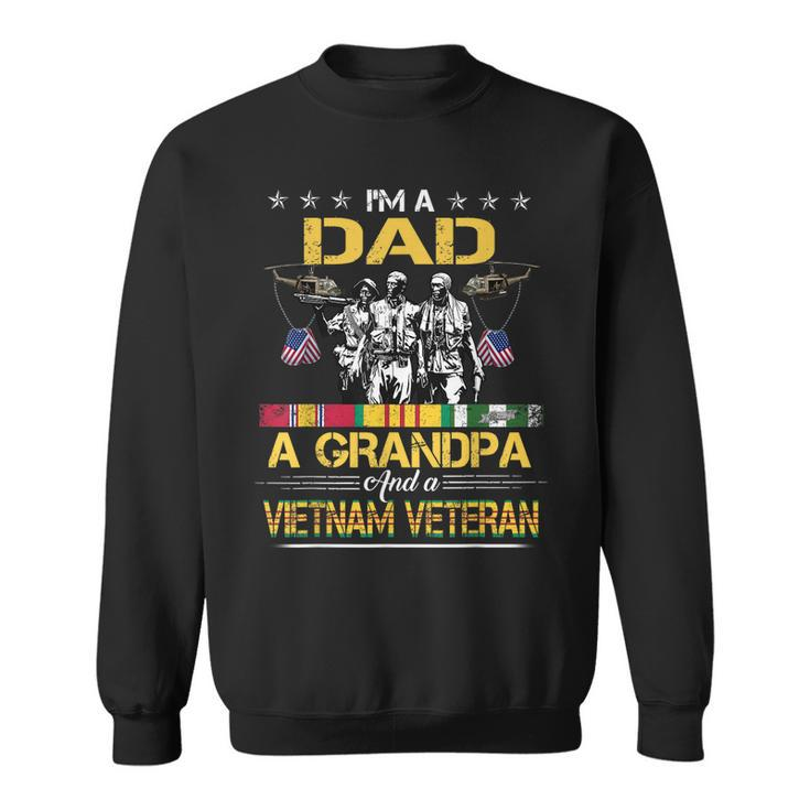 Dad Grandpa Vietnam Veteran Vintage  Military Mens  Sweatshirt