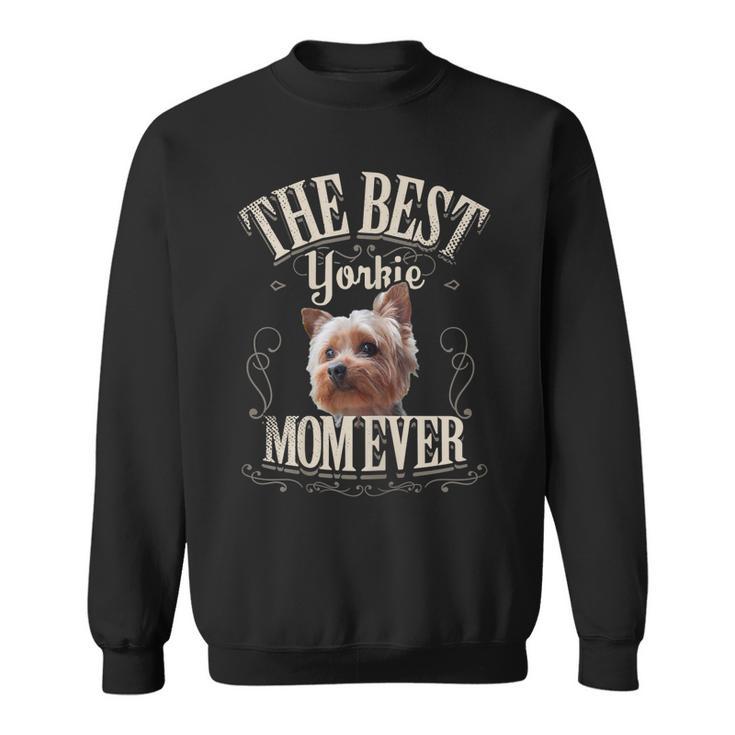 Damen Beste Yorkie Mama Aller Yorkshire Terrier Hund Geschenk Sweatshirt