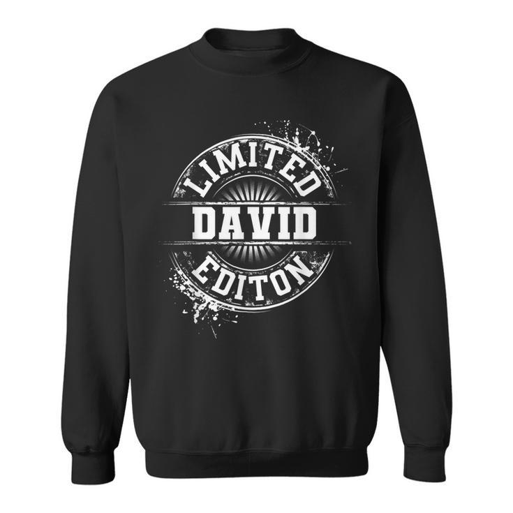 David Funny Surname Family Tree Birthday Reunion Gift Idea  Sweatshirt