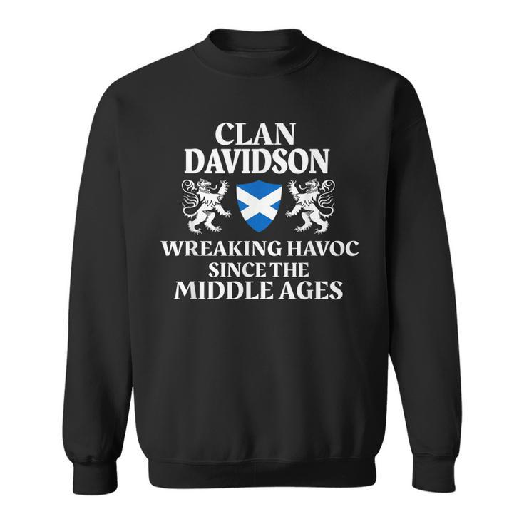 Davidson Scottish Family Clan Scotland Name  Men Women Sweatshirt Graphic Print Unisex