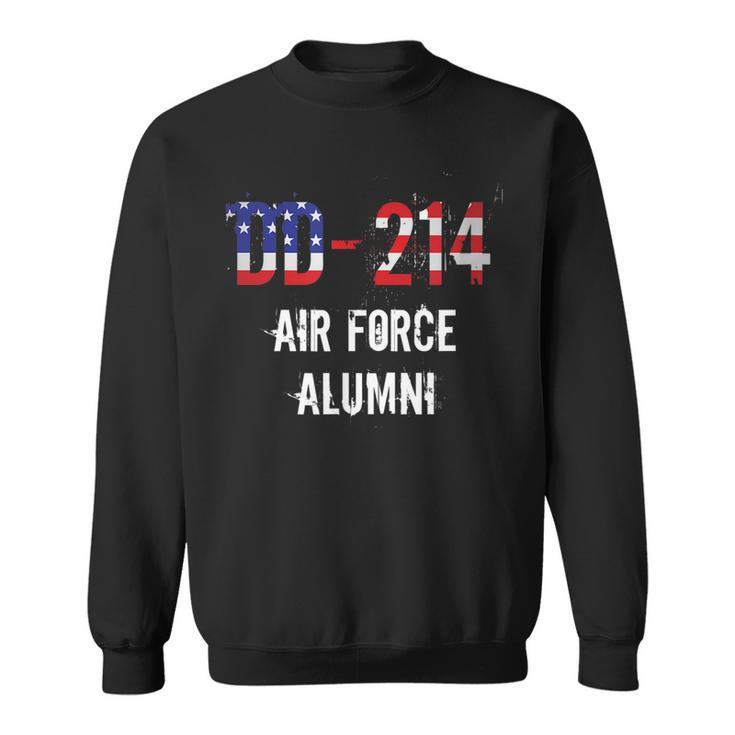 Dd-214 Alumni  - Usaf Military  Dd214  Men Women Sweatshirt Graphic Print Unisex