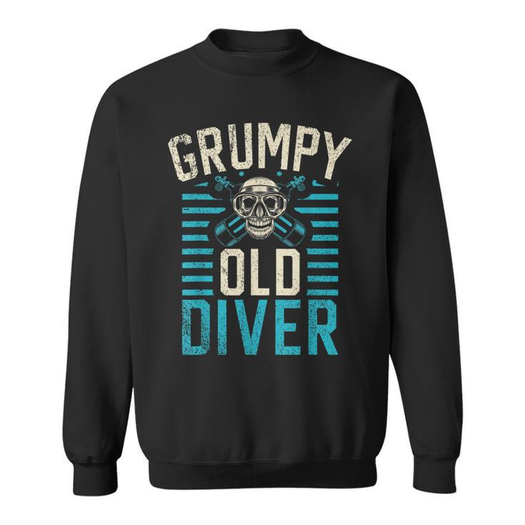 Diving Grumpy Old Diver  Sweatshirt