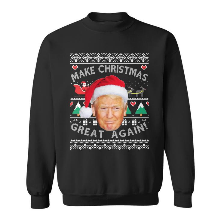Donald Trump Christmas Sweatshirt