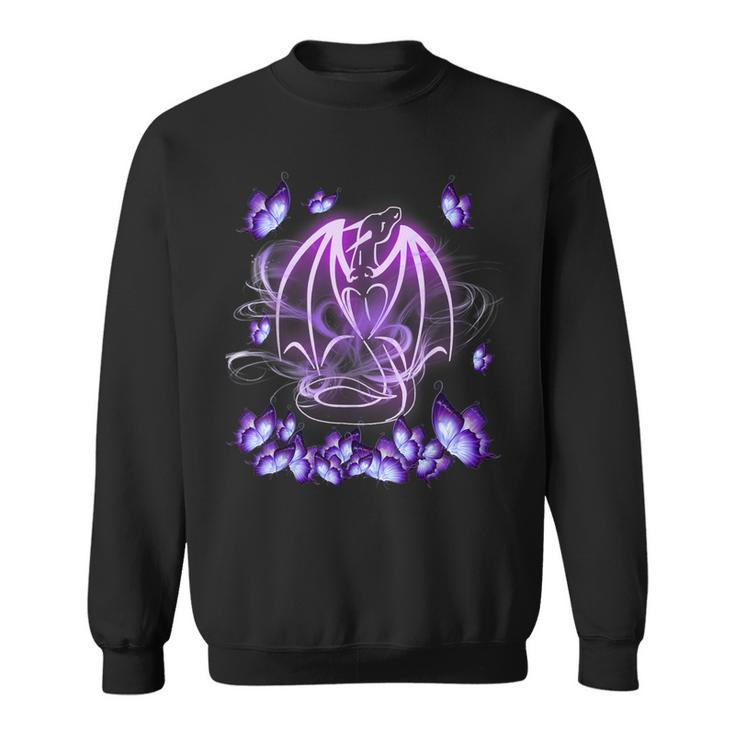 Dragon Magical Purple  Sweatshirt