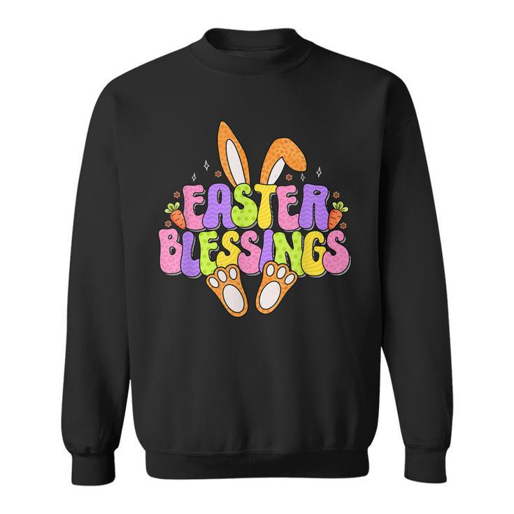 Easter Blessings Egg Hunting Party  Sweatshirt