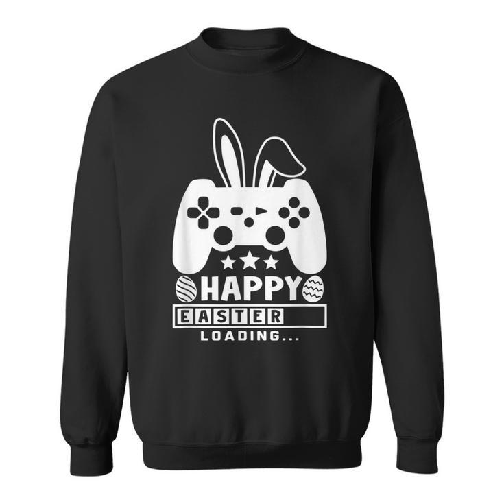 Easter Gamer Controller Bunny Egg Gift Boy Kids Gaming Lover  Sweatshirt