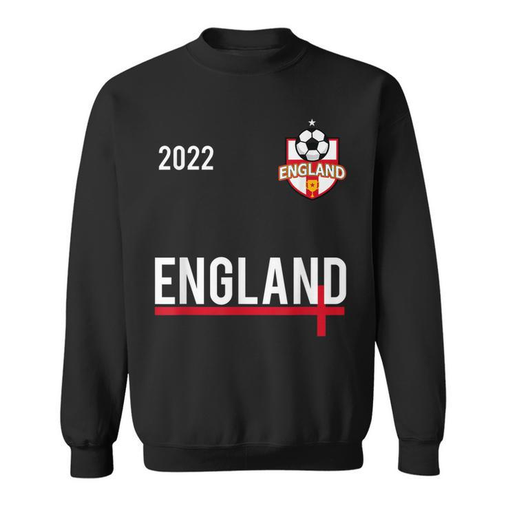England Flag Soccer Jersey Ball English Football Men Women Sweatshirt Graphic Print Unisex