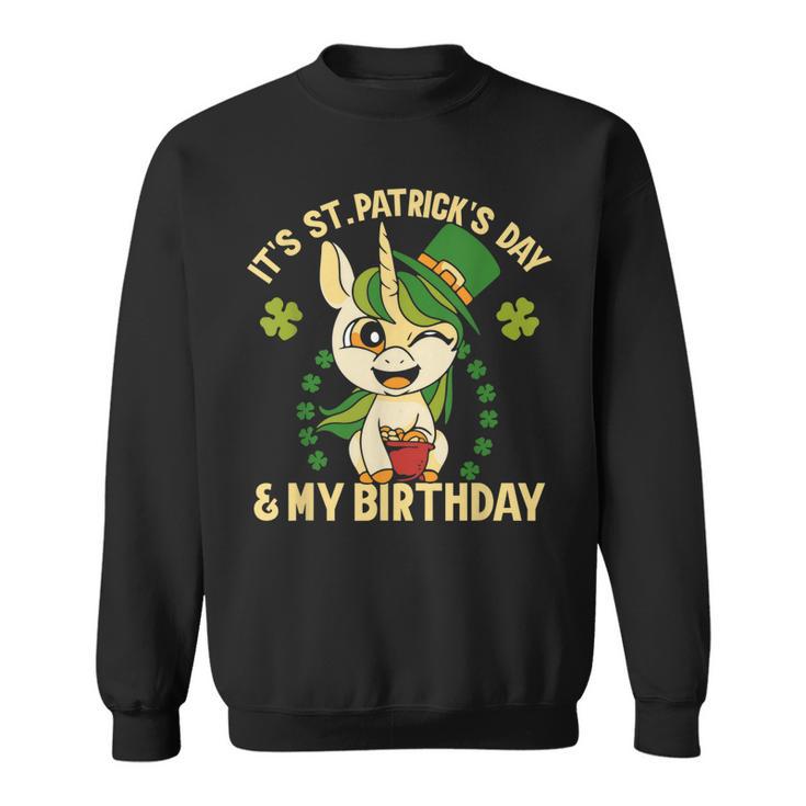 Es Ist St Patricks Day Mein Geburtstag St Patricks Day Sweatshirt