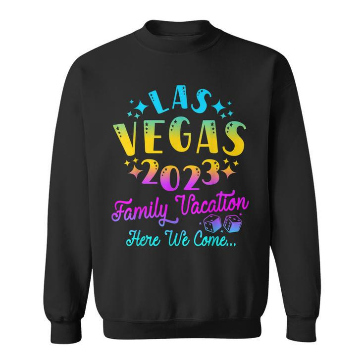 Family Vacation Las Vegas 2023 Matching Family Trip Group  Sweatshirt