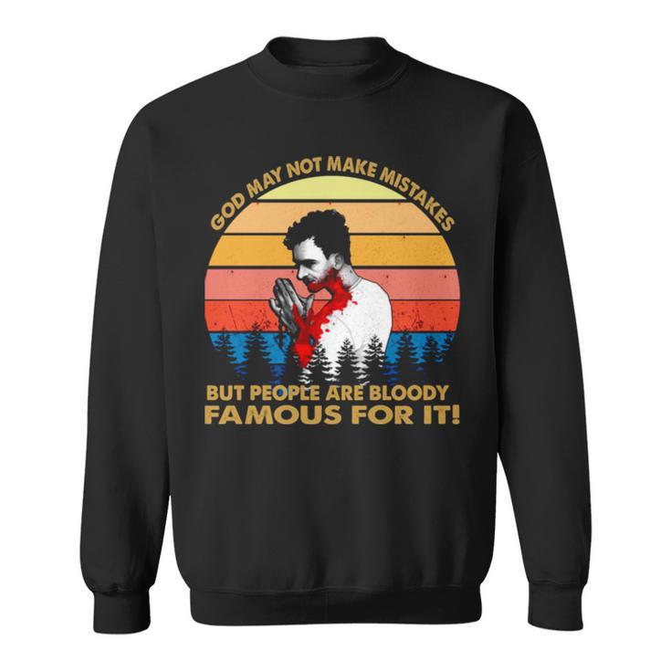 Famous For It Preacher Billy Art Butcher Sweatshirt