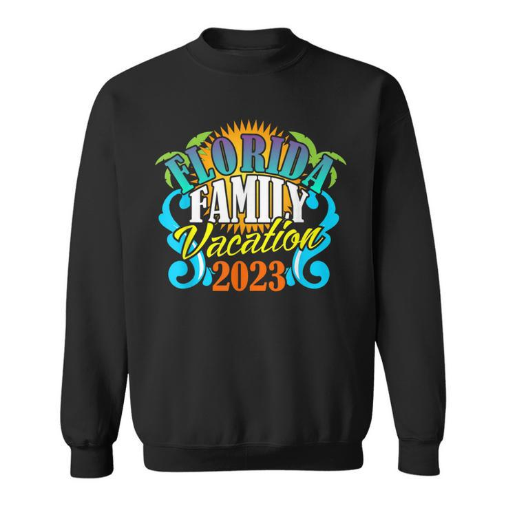 Florida Matching Family Beach Trip Vacation Group 2023  Sweatshirt