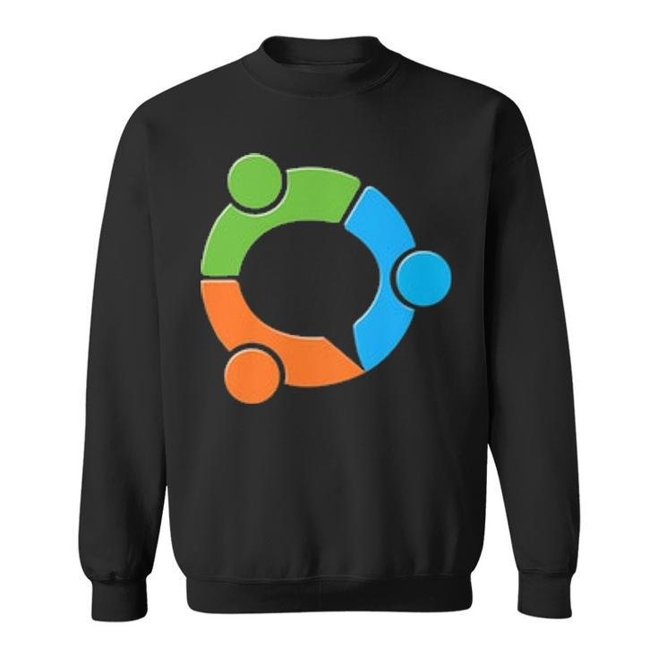  For Friends Of Aphasia Lets Get People Talking Sweatshirt
