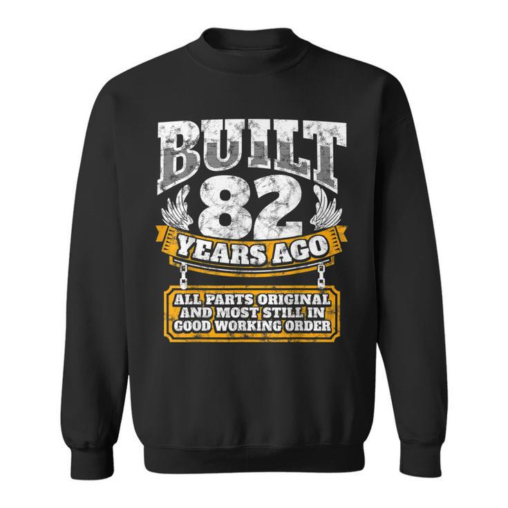 Funny 82Nd Birthday  B-Day Gift Saying Age 82 Year Joke Sweatshirt