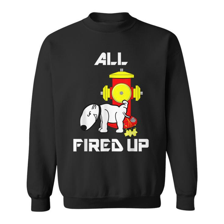 Funny Fire Hydrant Fireman Gift Dog Fighter Firefighter  Sweatshirt