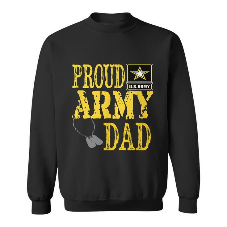 Funny Gift For Mens Proud Army Dad Military Pride Sweatshirt
