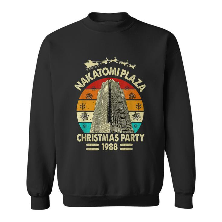 Funny Nakatomi Plaza Christmas Party 1988 Xmas Holiday Sweatshirt