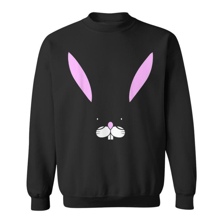 Funny Nerd Bunny Glasses Hipster Rabbit Lover Easter Gifts Sweatshirt