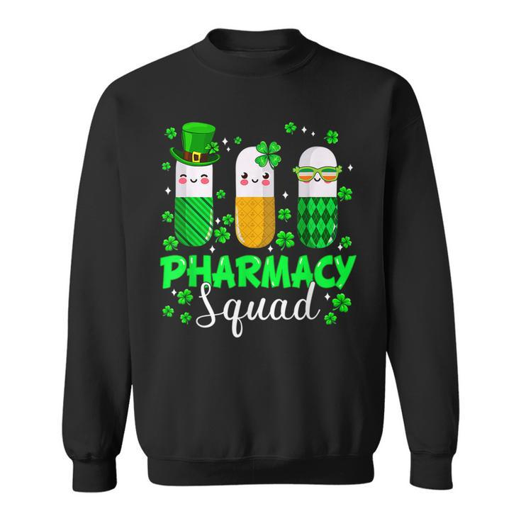 Funny Pharmacy Squad Leprechaun Pharmacist St Patricks Day  Sweatshirt