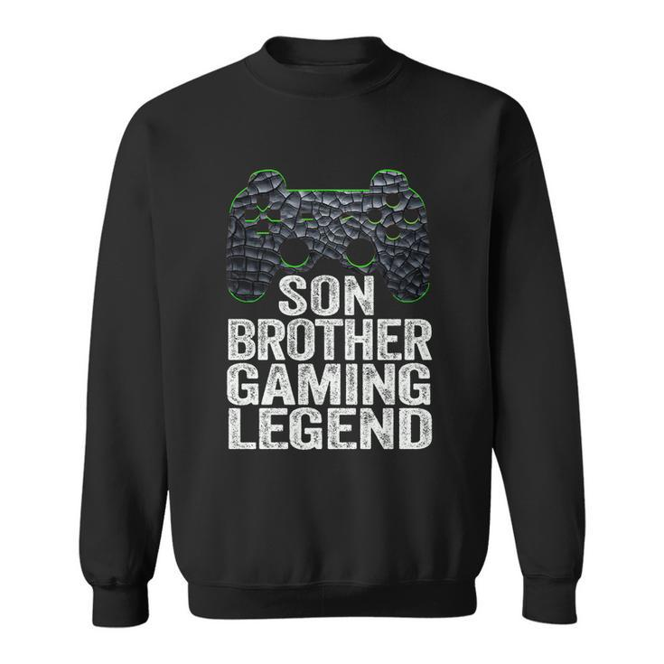 Gaming Funny Gift For Teenage Boys Cute Gift Son Brother Gaming Legend Gift Sweatshirt