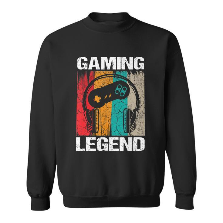 Gaming Legend Pc Gamer Video Games Gift Boys Teenager Kids Tshirt Sweatshirt