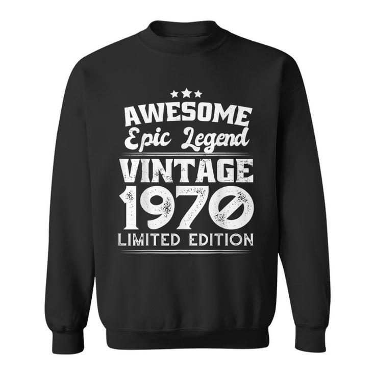 Gebaut Im 70Er Vintage Original Epische Legende Sweatshirt