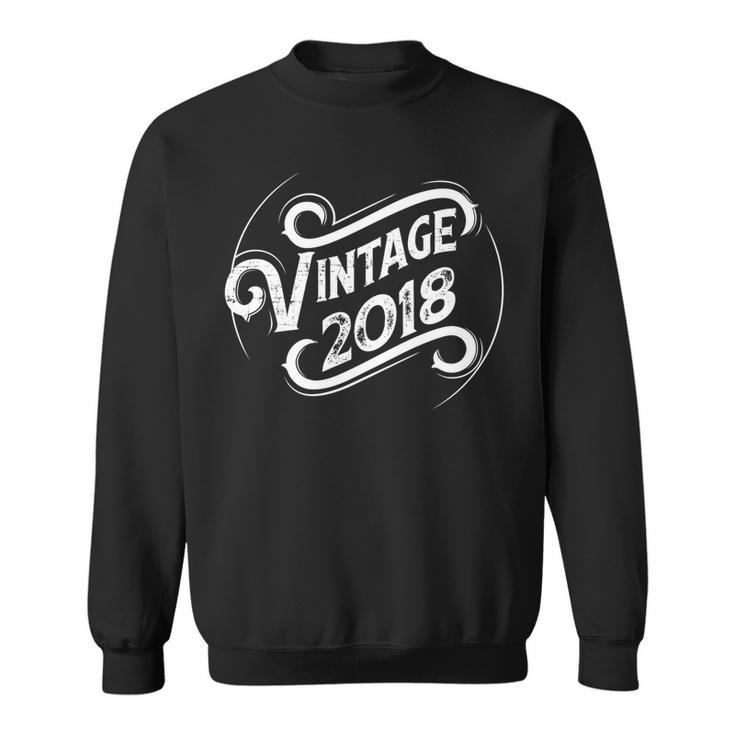 Geburtstag Vintage 2018 Sweatshirt
