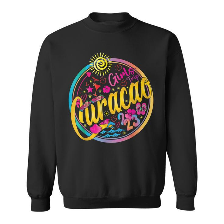 Girls Trip 2023 Curacao Vacation Cruise Souvenir  Sweatshirt