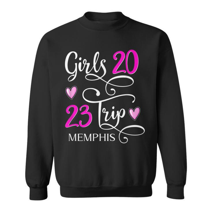 Girls Trip Memphis Tennessee 2023 Vacation Matching Group  Sweatshirt