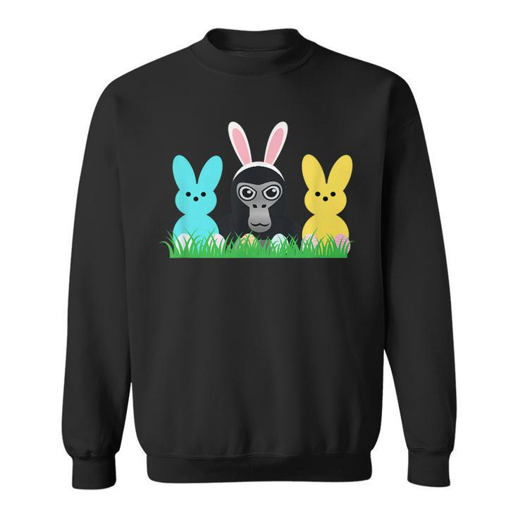 Gorilla Tag Easter Basket Vr Gamer  Kids Adults Ns  Sweatshirt