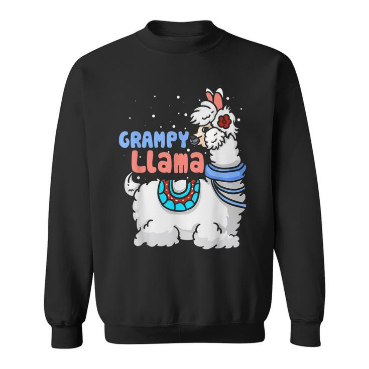 Grampy Lama Passender Familien-Weihnachts-Pyjama Geschenke Sweatshirt