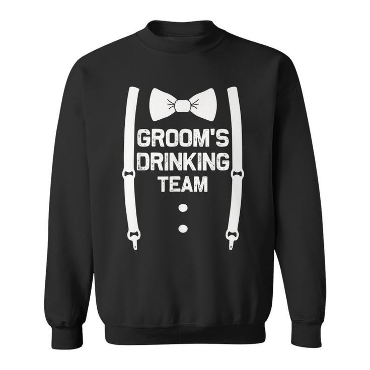 Grooms Drinking Team | Bachelor Party Squad | Wedding  Sweatshirt