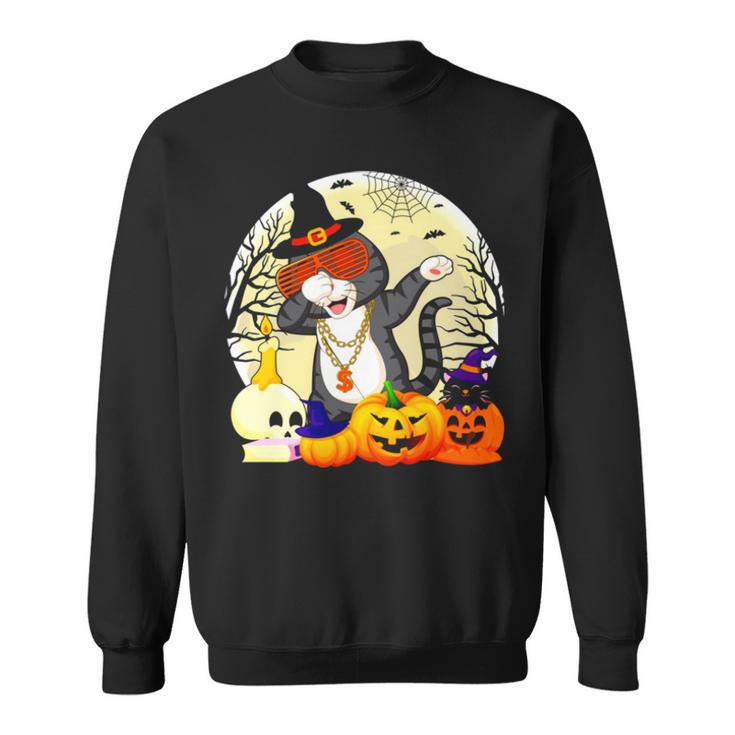 Halloween Cat Dad V2 Sweatshirt