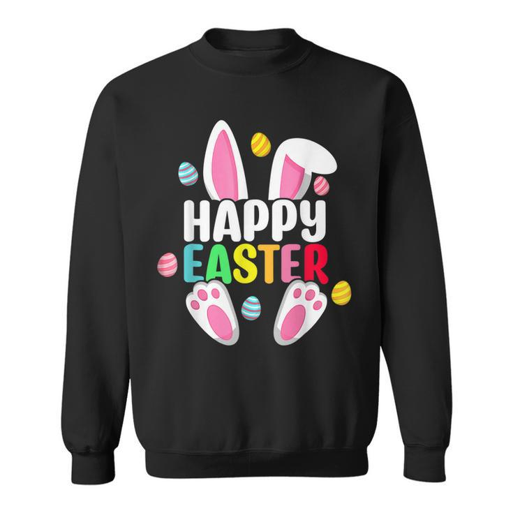 Happy Easter Family Matching Easter Day Bunny Egg Hunt Group  Sweatshirt