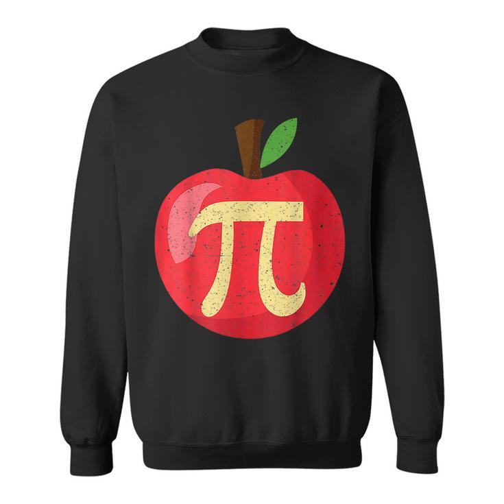 Happy Pi Day Cute Apple Pie 314 Funny Science Math Teacher  Sweatshirt